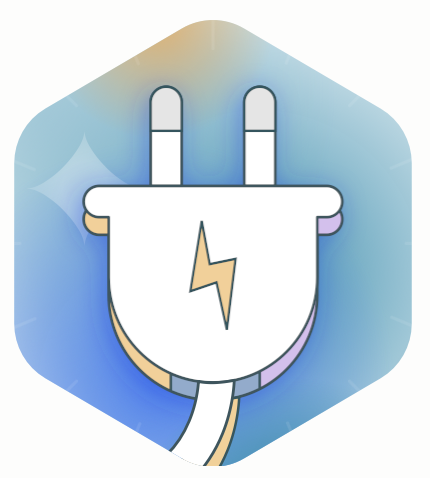 Integration illustration showing connected tools